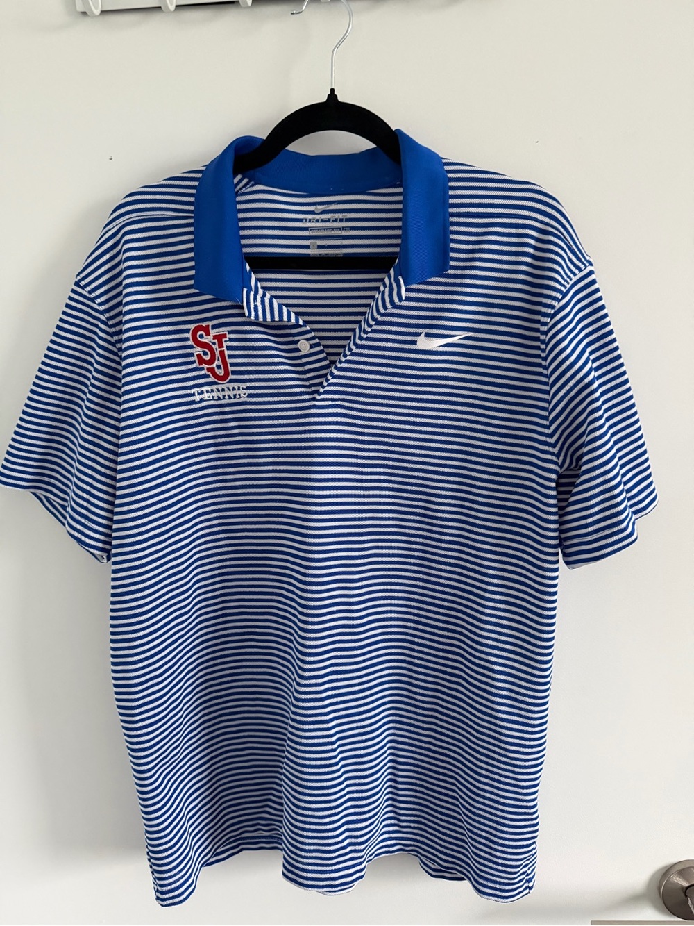 St. John’s University Nike Tennis Dri-fit polo